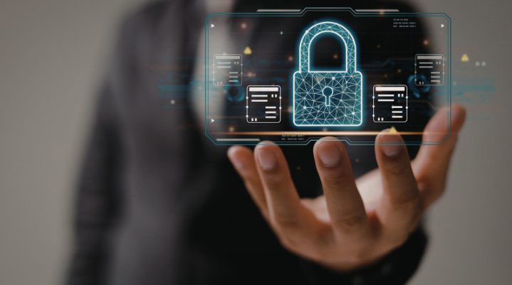 cybersecurity access dashboard with user and device verification